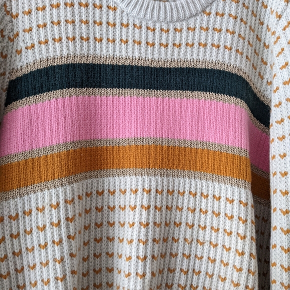 Madewell Striped Barfield Sweater - Picture 2 of 4